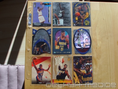 NBA-Basketballkarten-Sammlung