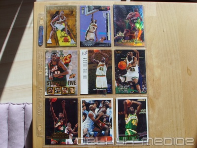 NBA-Basketballkarten-Sammlung